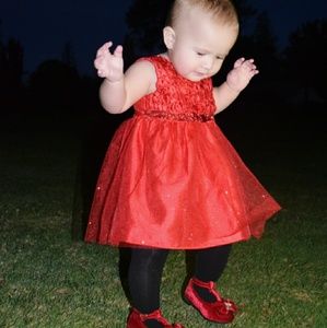 Dress and shoes set